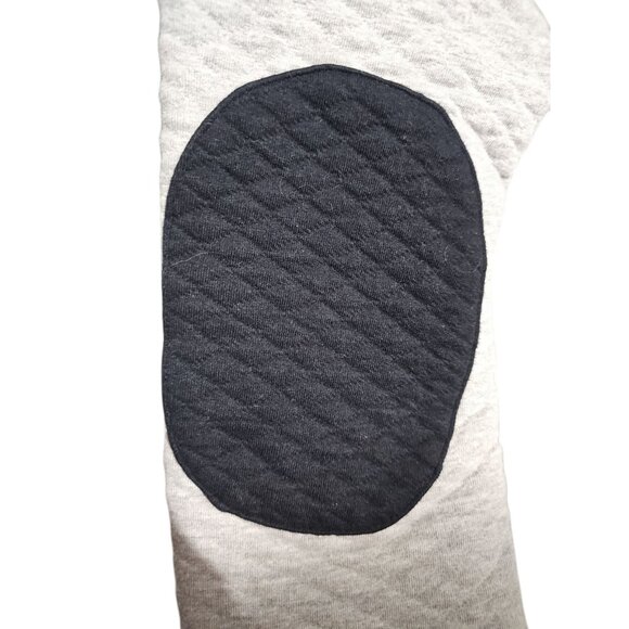 Barstool Sports Premium Quilted Men's Hoodie Elbow Patch Gray Size Large - Picture 4 of 8